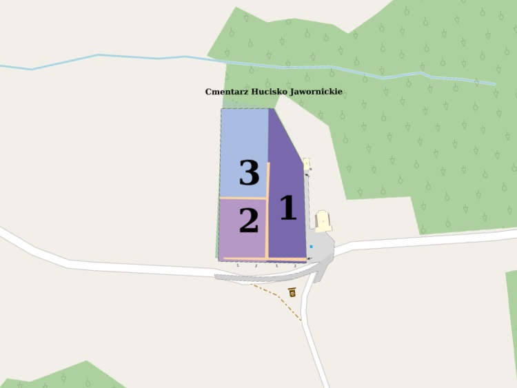 Obraz przedstawiający Cmentarz Hucisko Jawornickie