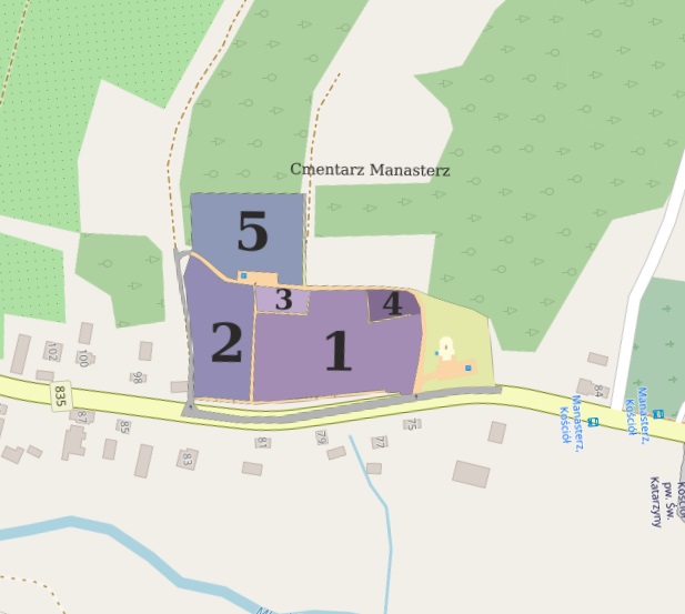 Obraz przedstawiający Cmentarz Manasterz