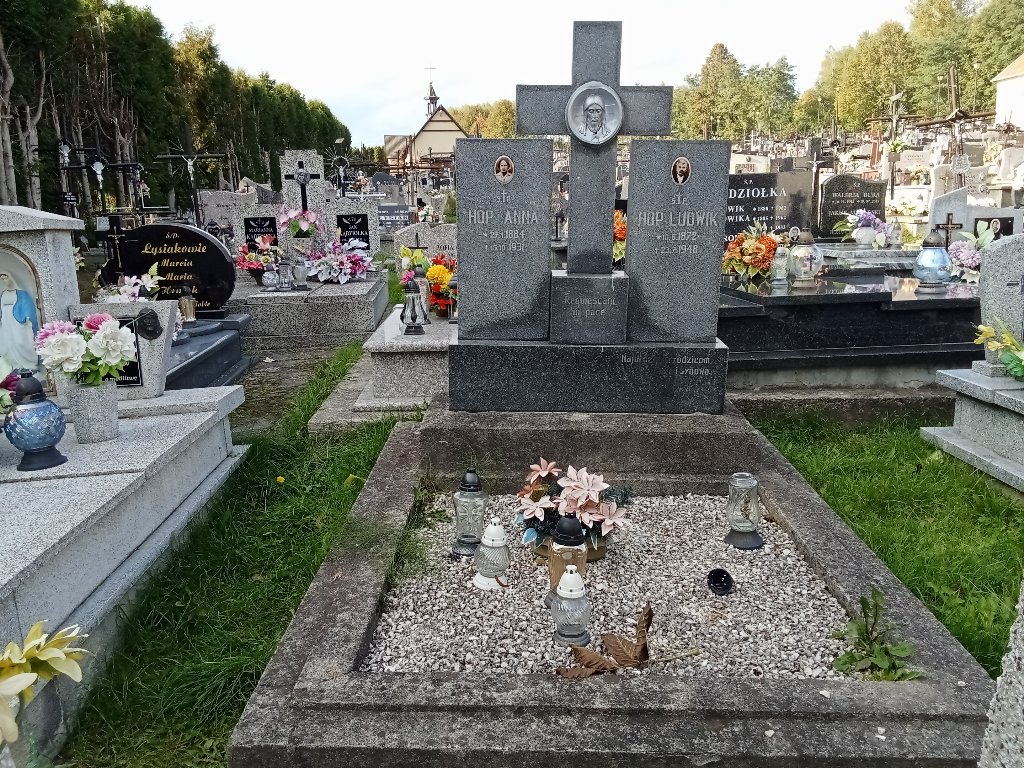 Grób Ludwik Hop