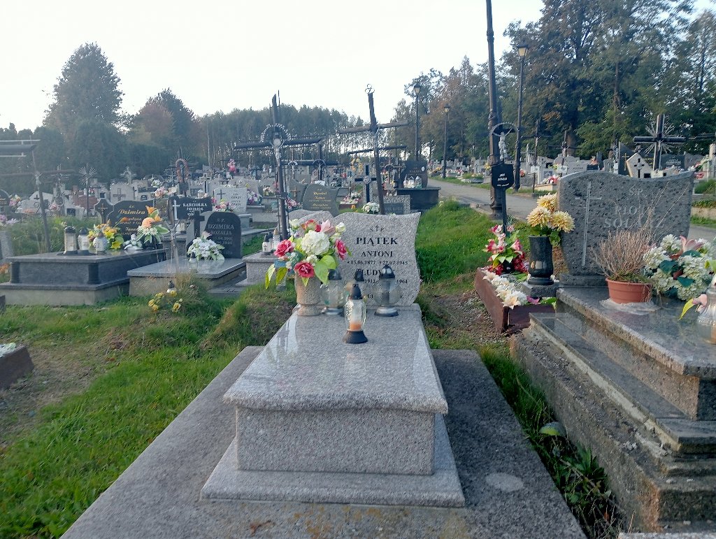 Grób Antoni Piątek
