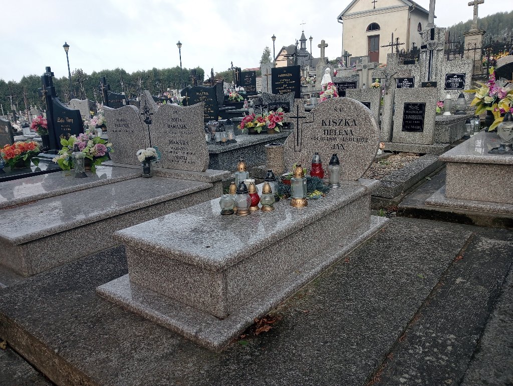 Grób Helena Kiszka