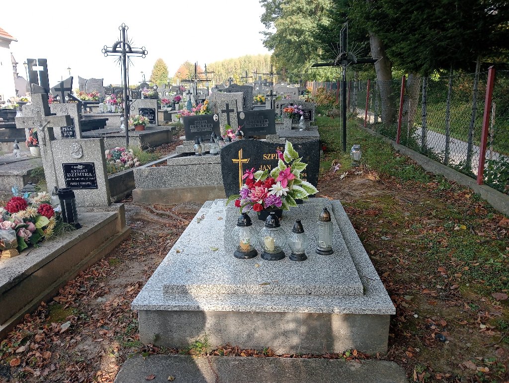 Grób Aniela Szpindor