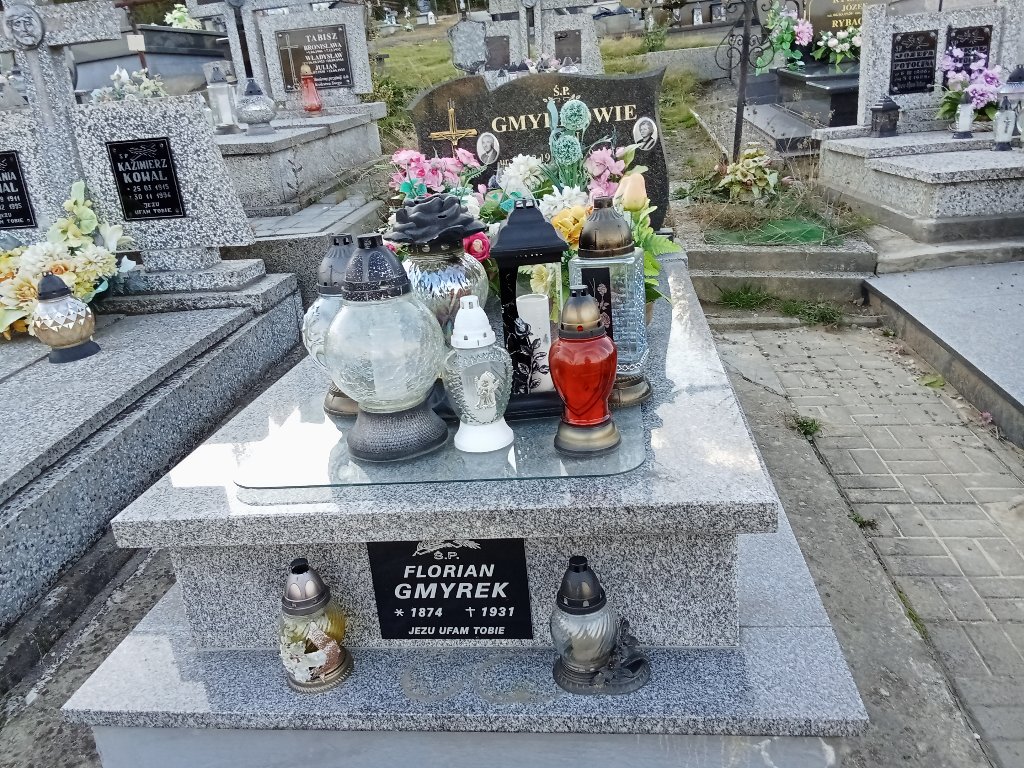 Grób Stanisława Gmyrek