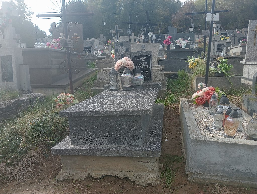 Grób Jakub Gaweł